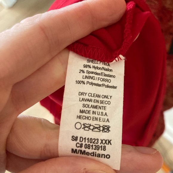 Mendocino Metallic Red Dress - Picture 7 of 8